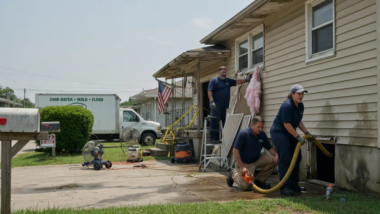 Water Damage Repair in Beallsville, PA near me
